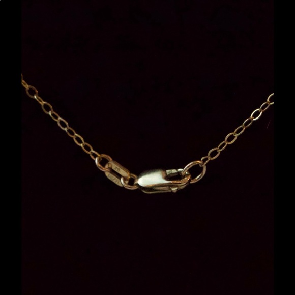 14K (STAMPED) Gold Filled Natural Freshwater Pearl Necklace - Picture 5 of 6